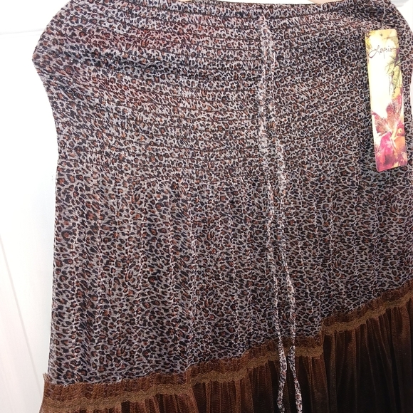 ❌️SOLD❌️ NWT lapis flowy skirt women's small - Picture 13 of 13